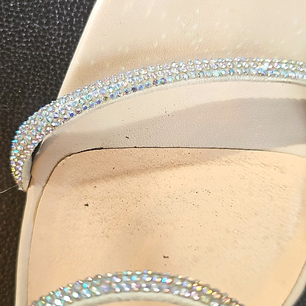 Xoxo Rhinestone Heeled Sandals - Picture 4 of 4